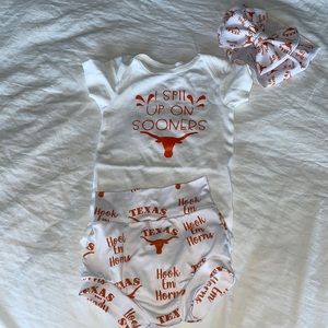 Longhorns fan outfit